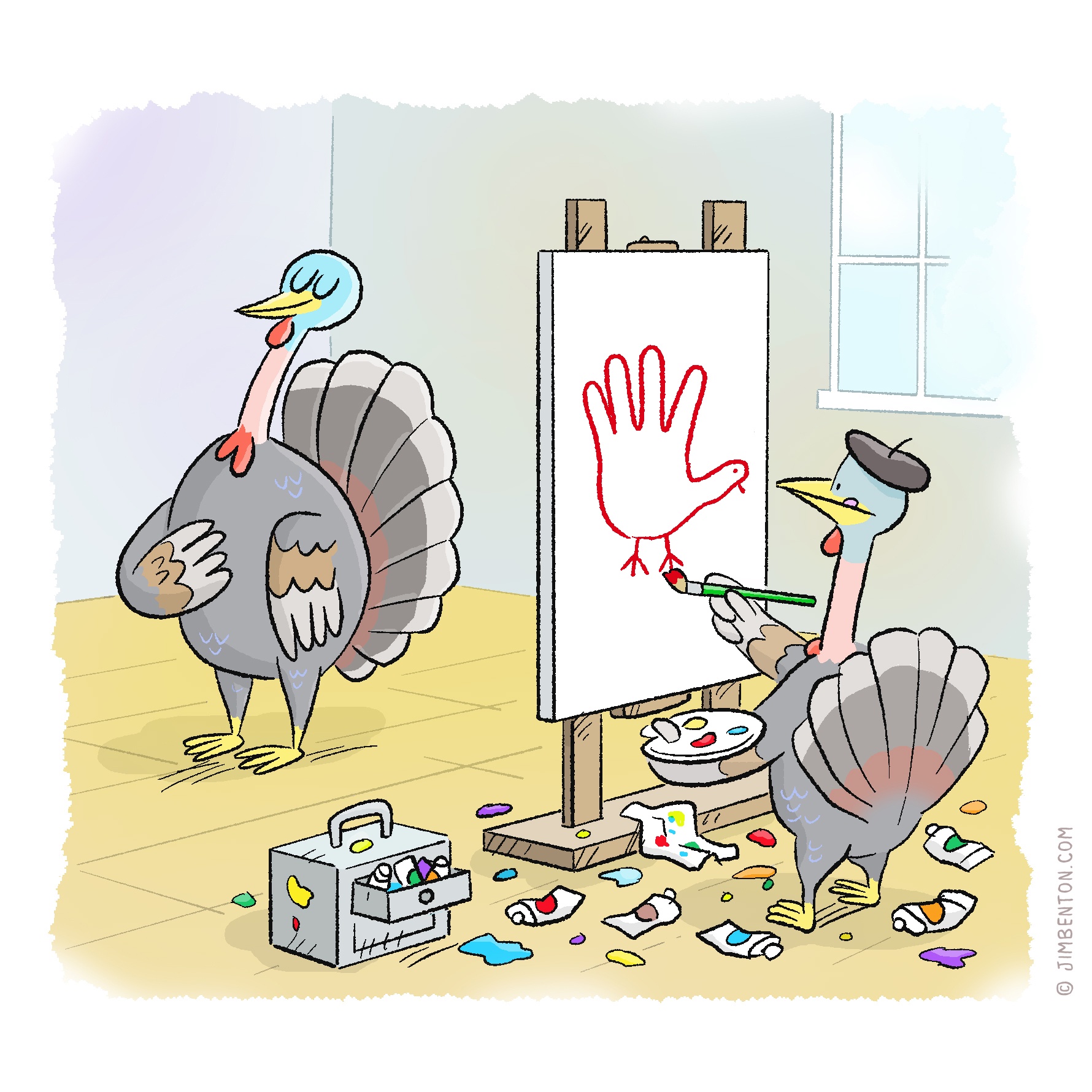 A Heartwarming Thanksgiving Portrait: Family and Togetherness
