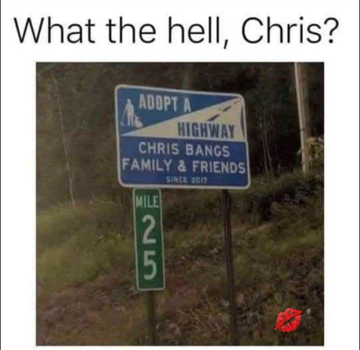 Hey Chris, it's time to take it down a notch.