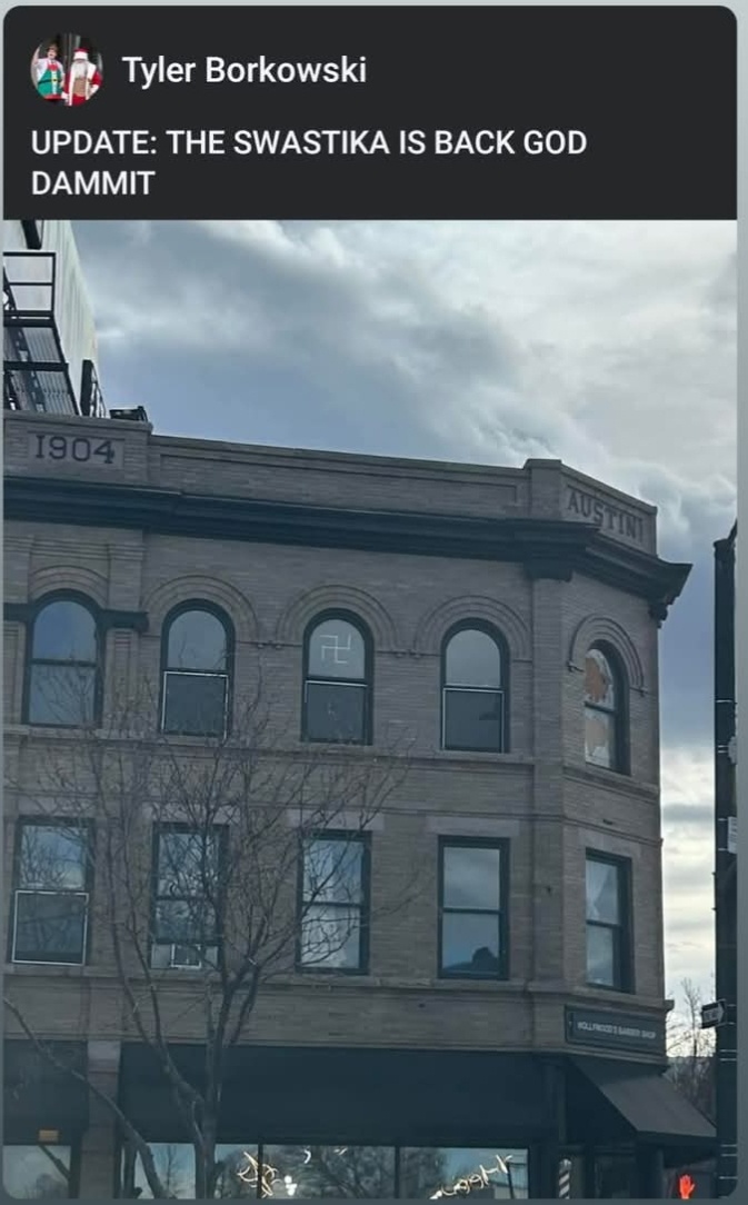 Anyone in Denver near Hollywood and Josephine feeling rebellious enough to smash some windows?