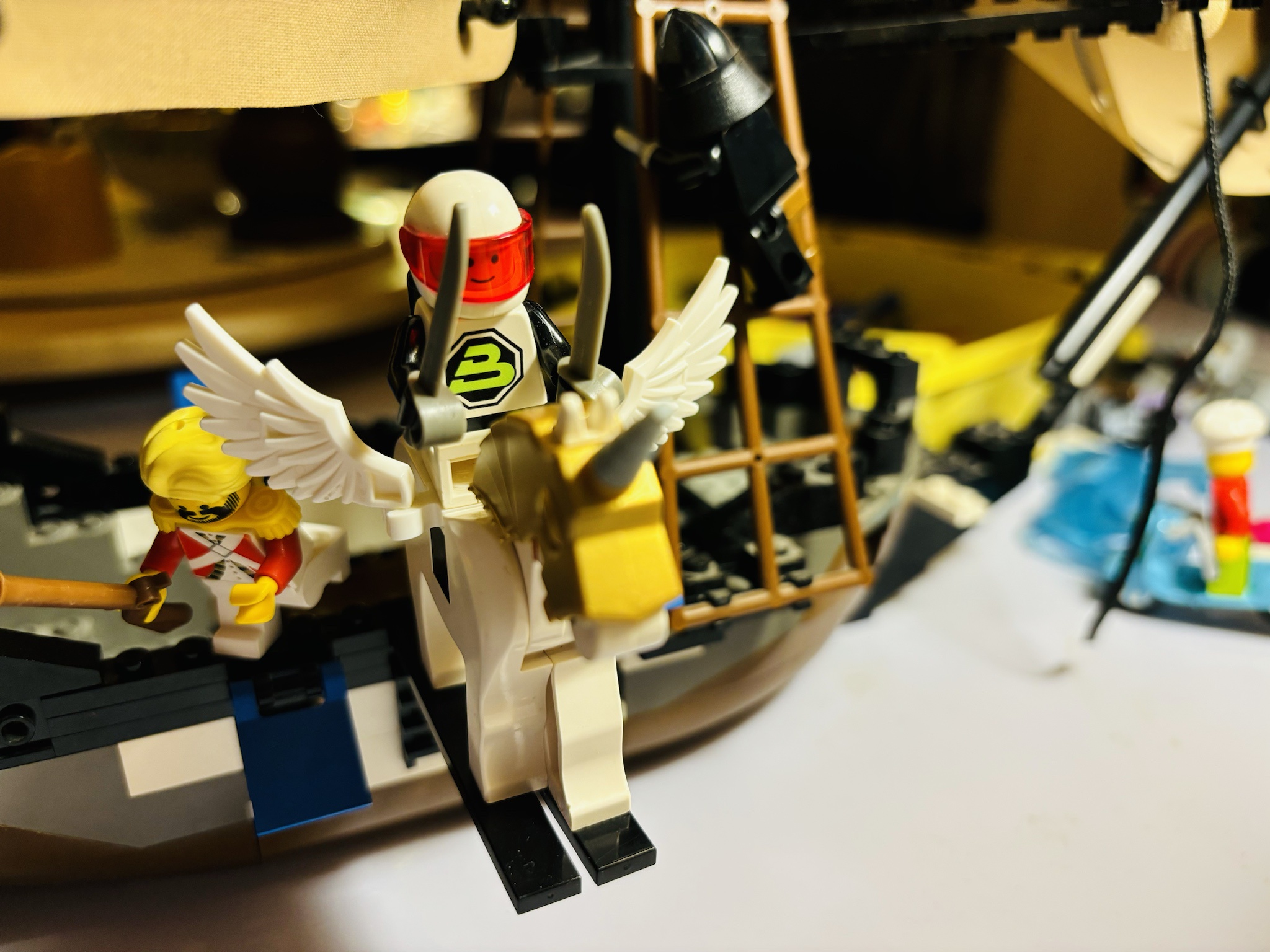 Behold the Flying Space Ninja in action!