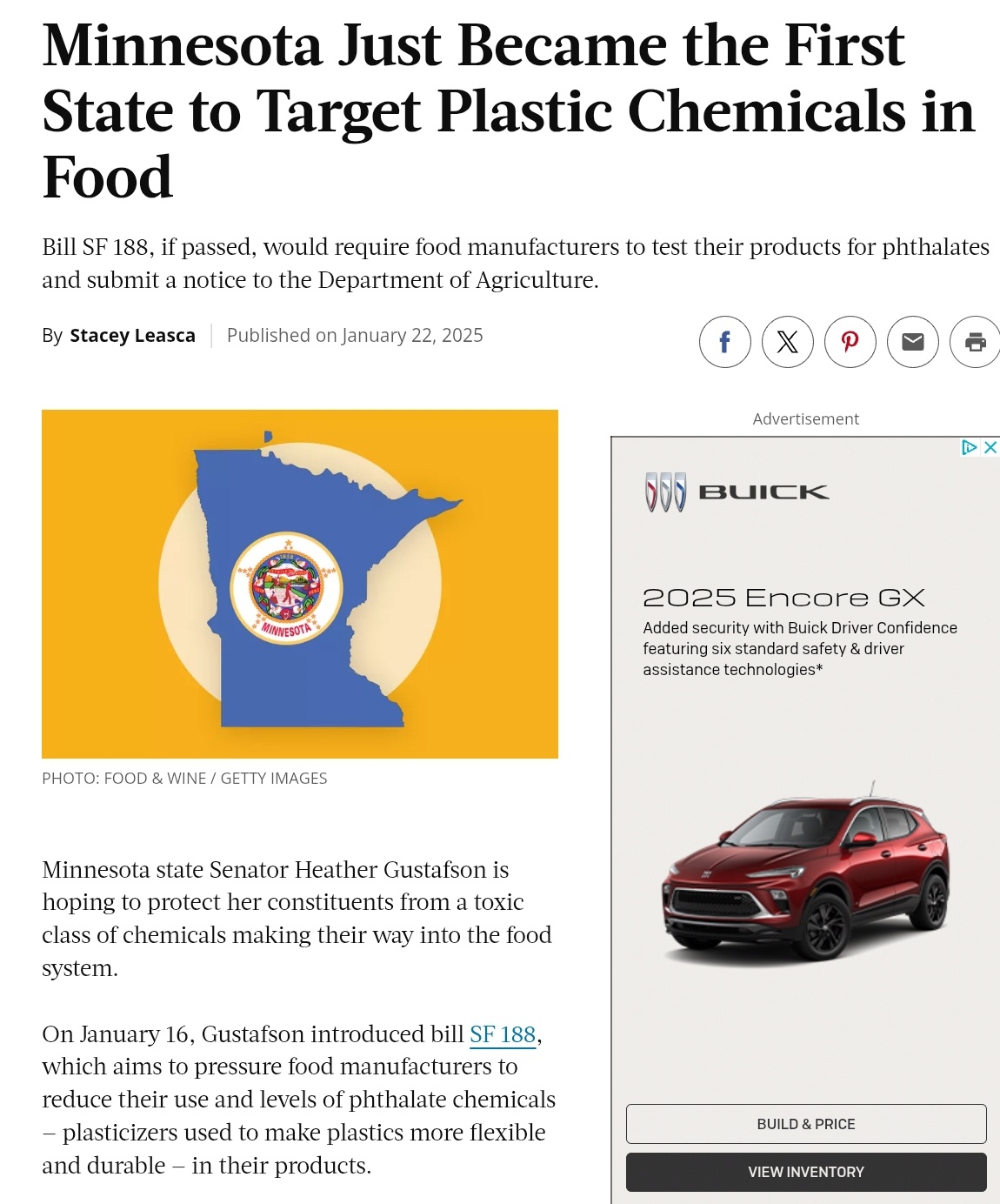 Minnesota Makes History as the First State to Tackle Plastic Chemicals in Food