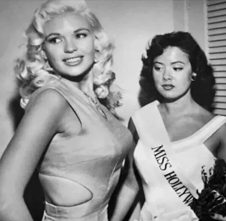 Jayne Mansfield and Miss Hollywood: A Glamorous 1957 Snapshot