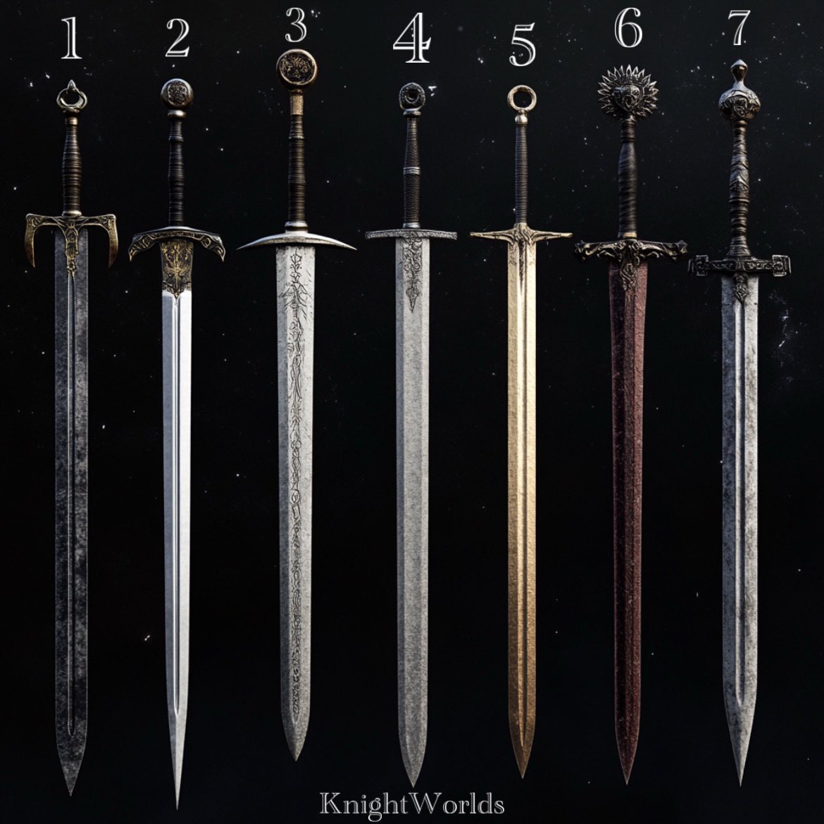 Select Your Sword and Bestow It with a Legendary Name