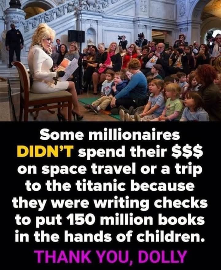 Dolly is absolutely rocking it!