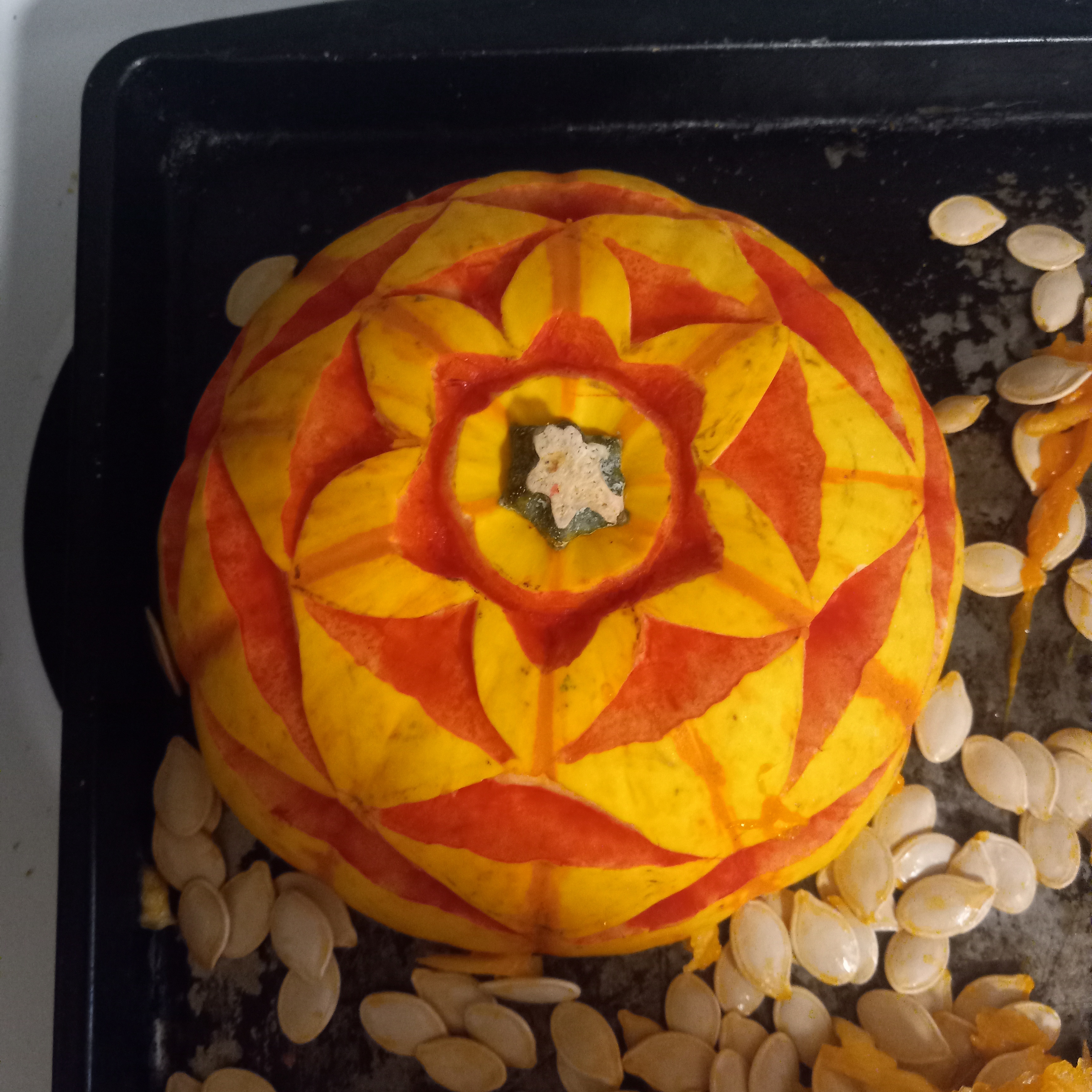 I'm bummed I can't go all out for Halloween, but I'm ready to carve some pumpkins! Show me yours!