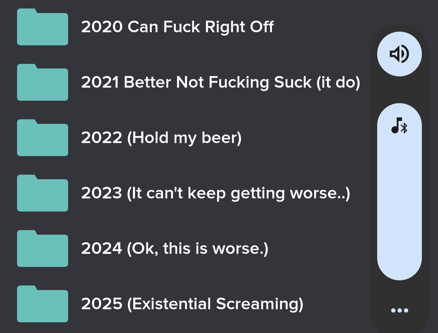 A Fresh Start for the New Year with a New Folder