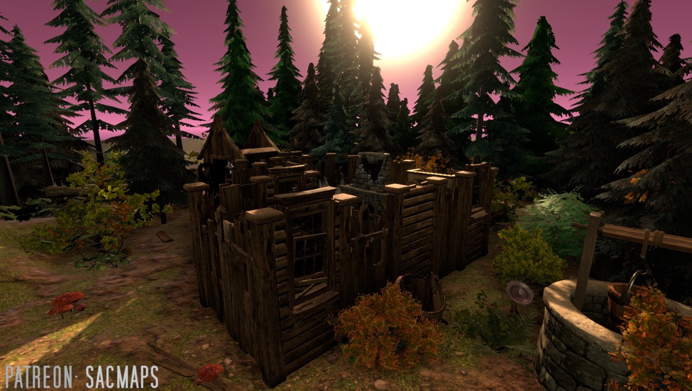 Explore the Abandoned Cabin in the Woods with Free DnD/TTRPG Maps!