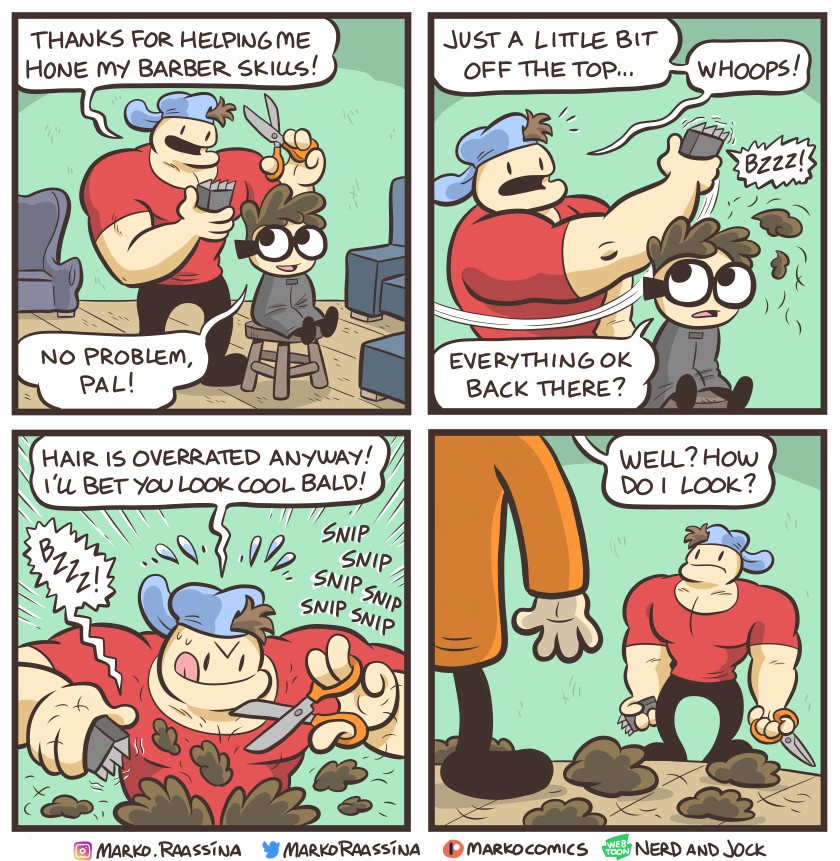 The Dynamic Duo: Nerd and Jock in Short Tales