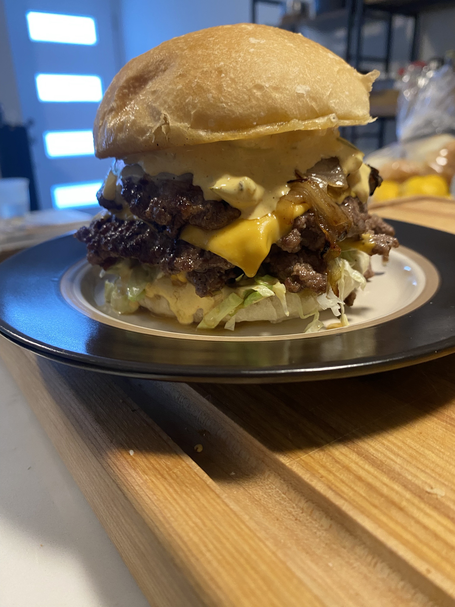 Indulge in the Ultimate Triple Smashburger Delight