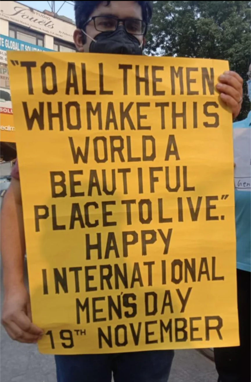 A heartfelt shoutout to all the good men out there! Remember, there's still plenty of goodness in the world.