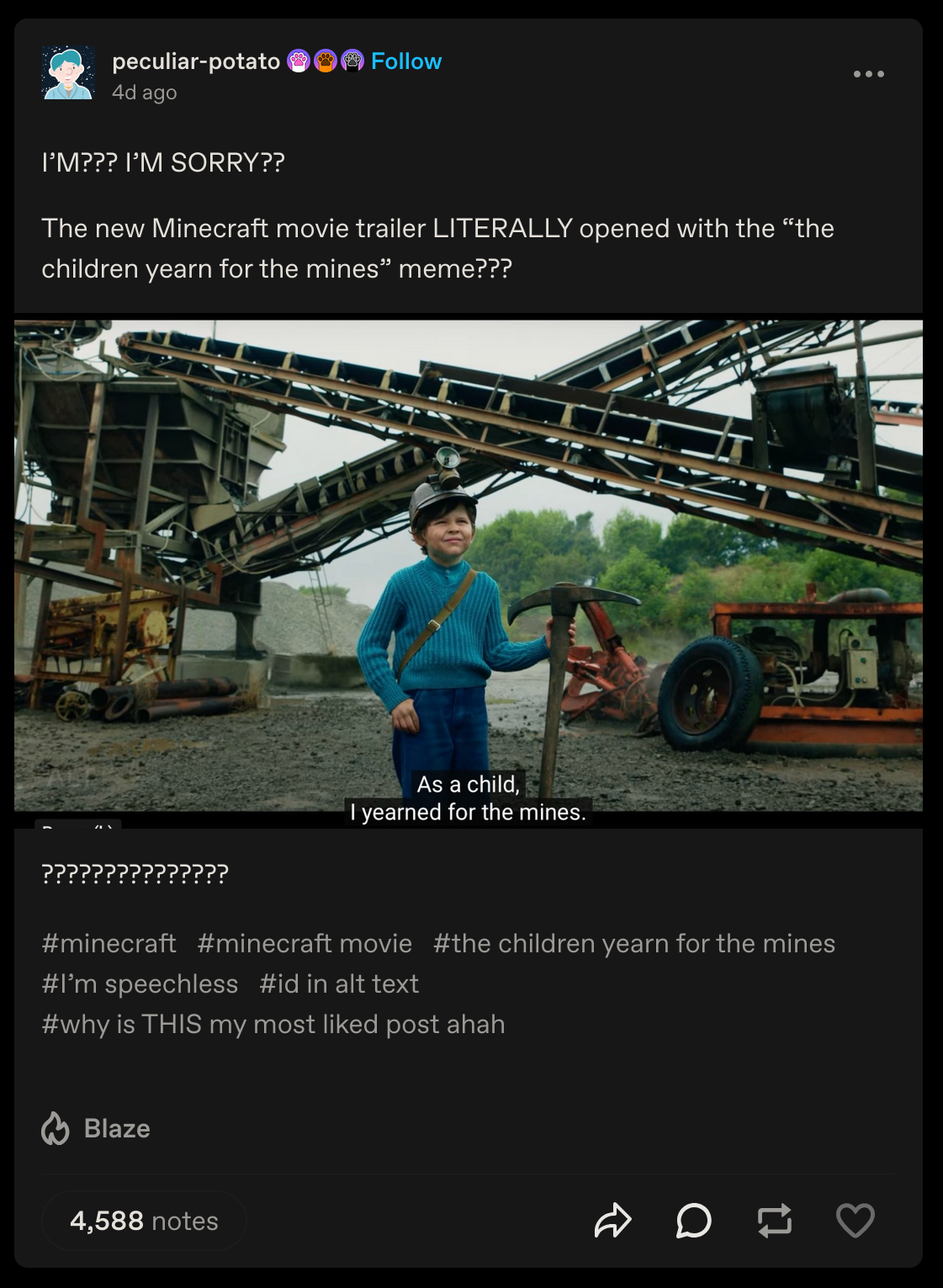 The Children Yearn for Adventure in the Mines