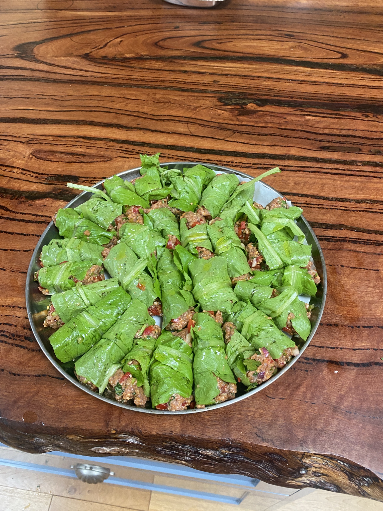 Köfte Wrapped in Crisp Lettuce