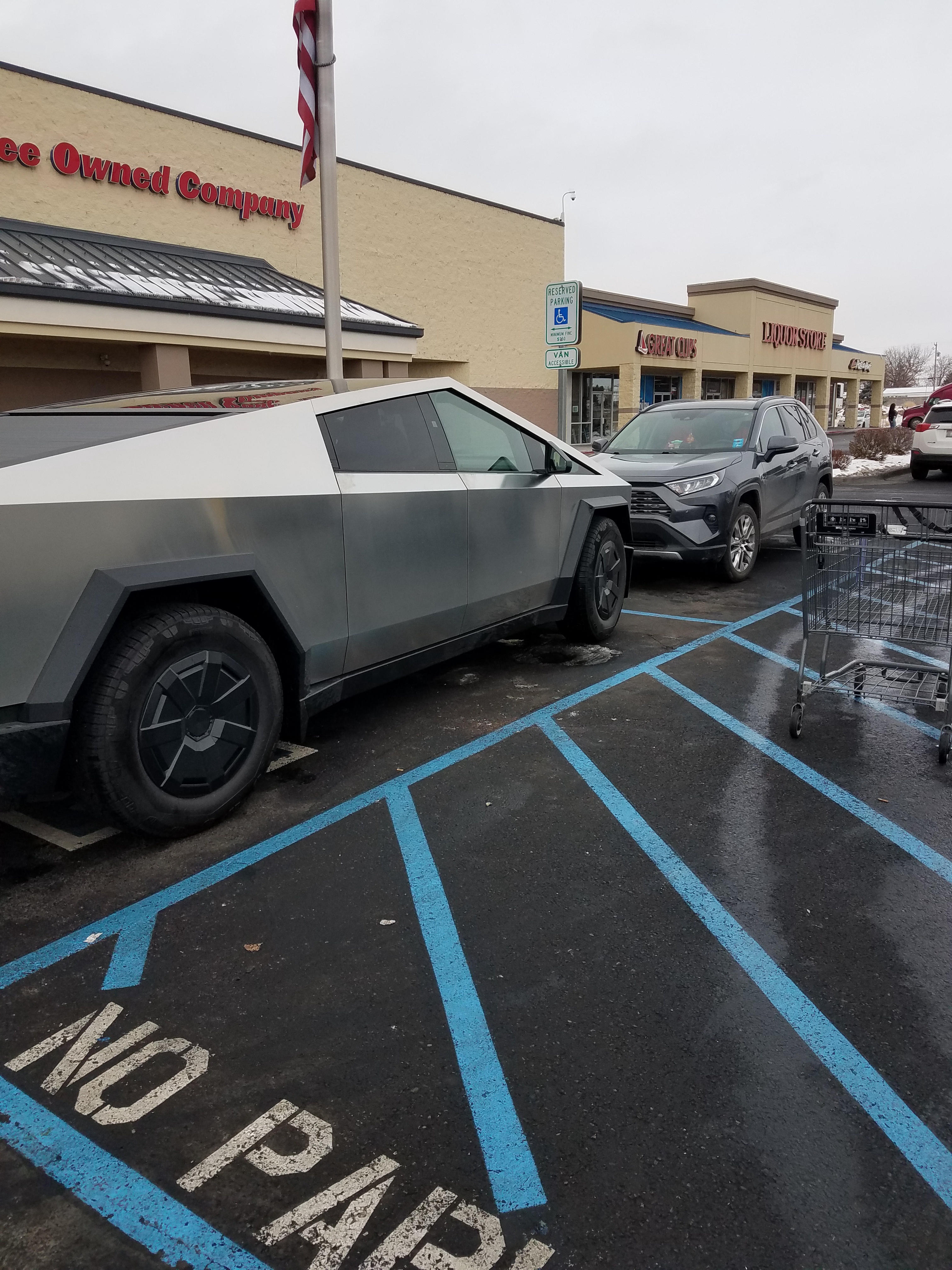 Is it the driver or the car that really deserves the parking spot?