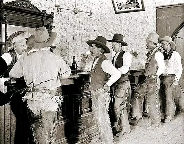 Cheers to the Cowboys: A Toast in Old Tascosa, Texas, 1907