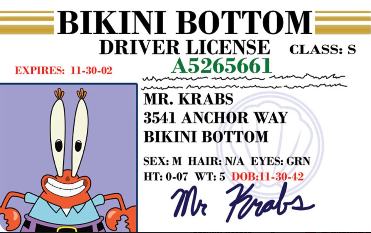 Wishing a Fantastic Birthday to Mr. Krabs!