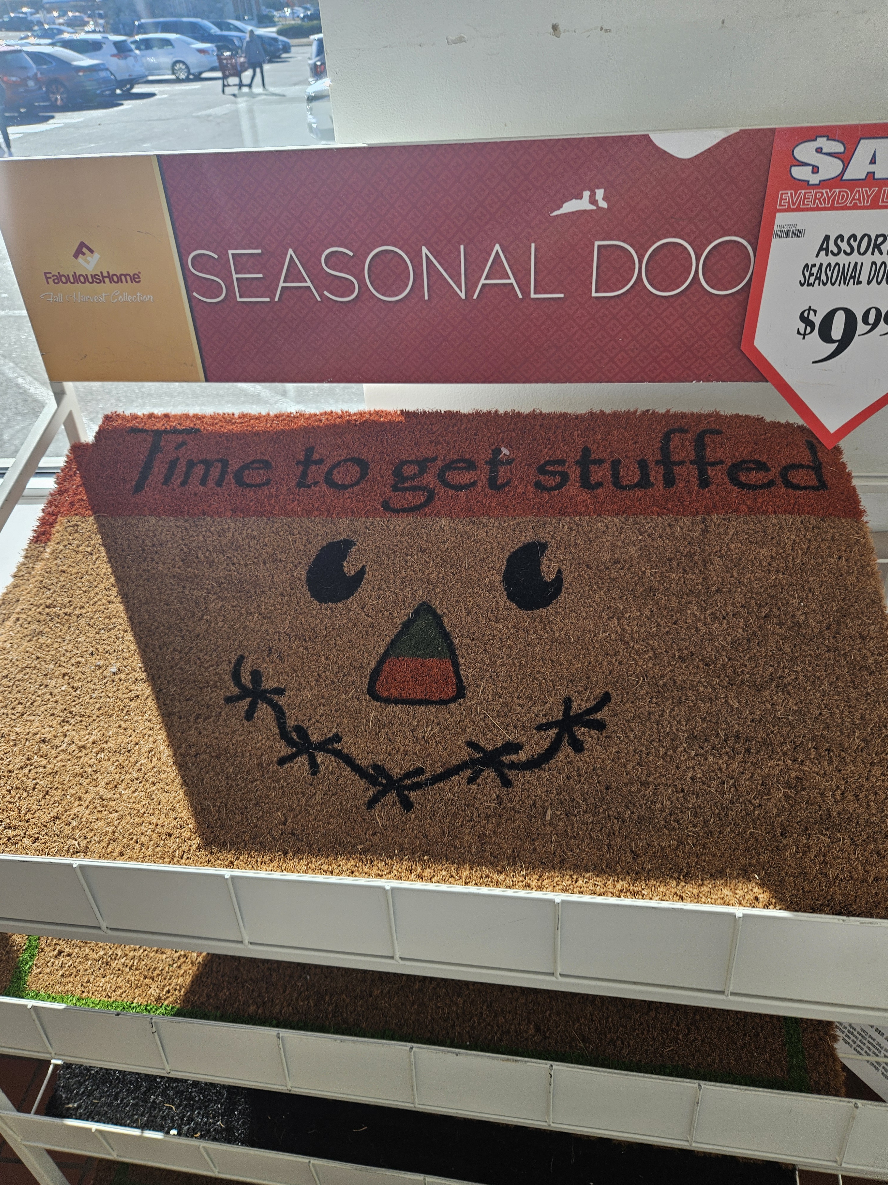 Meet the Fiercely Aggressive Doormat!