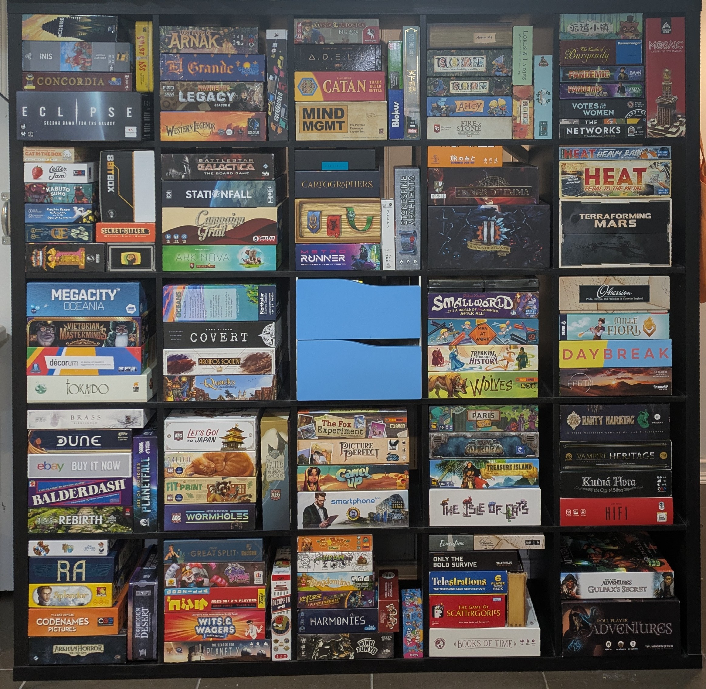 Check Out My Impressive 2025 Board Game Collection!