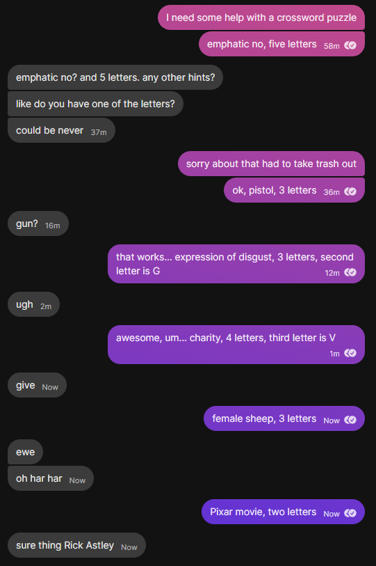 Just Had an Interesting Chat with a Friend on Signal