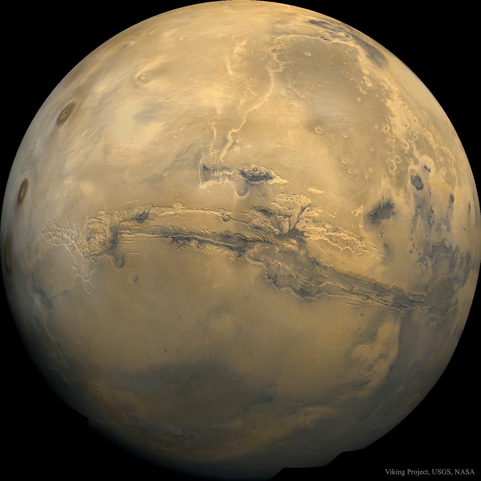 Valles Marineris: Mars' Majestic Grand Canyon