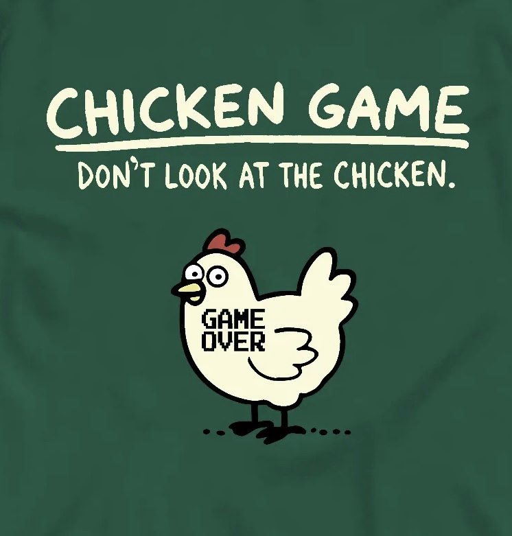 Just a simple chicken moment!
