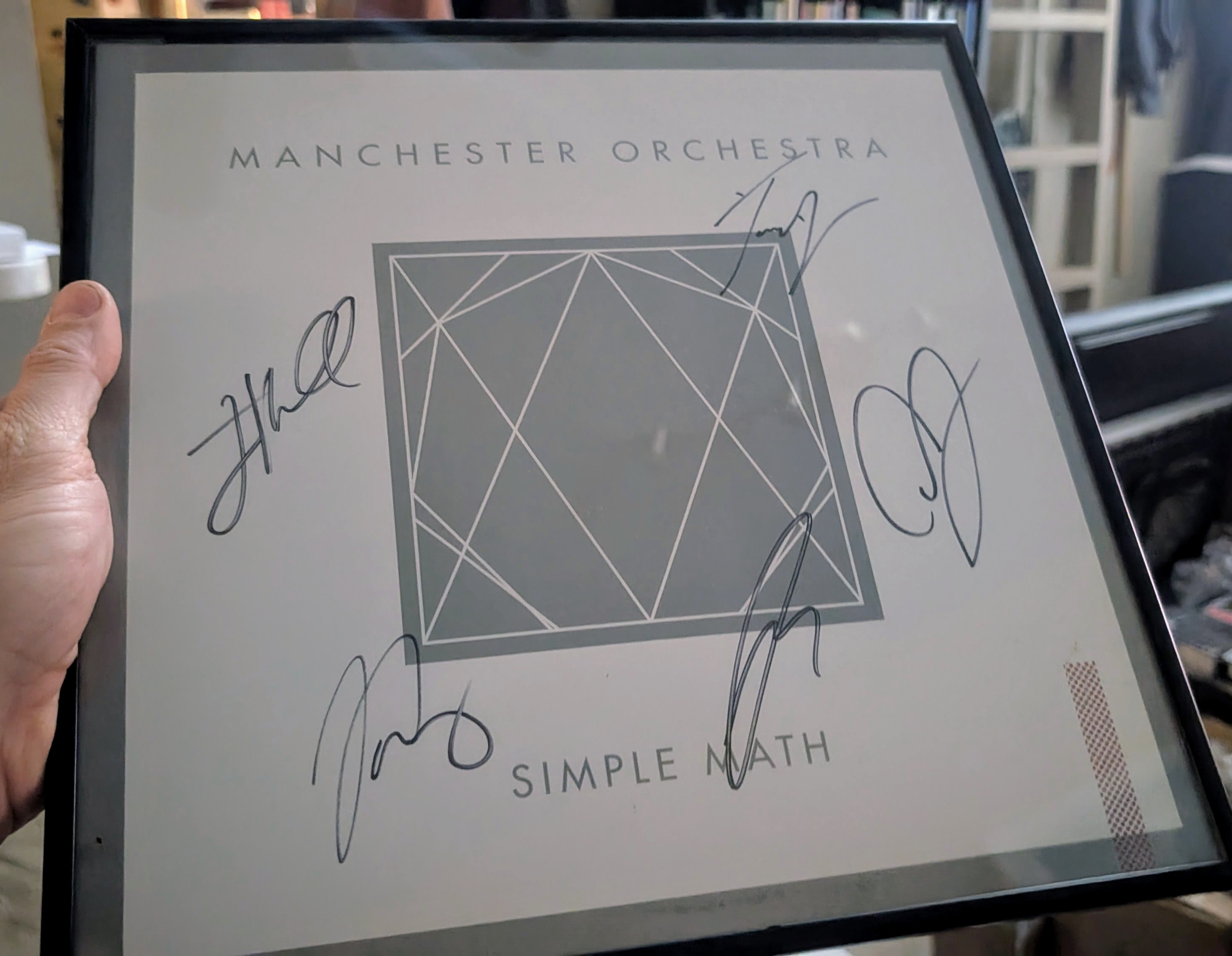 A Signed Simple Math Album from Manchester Orchestra: A Collector's Dream