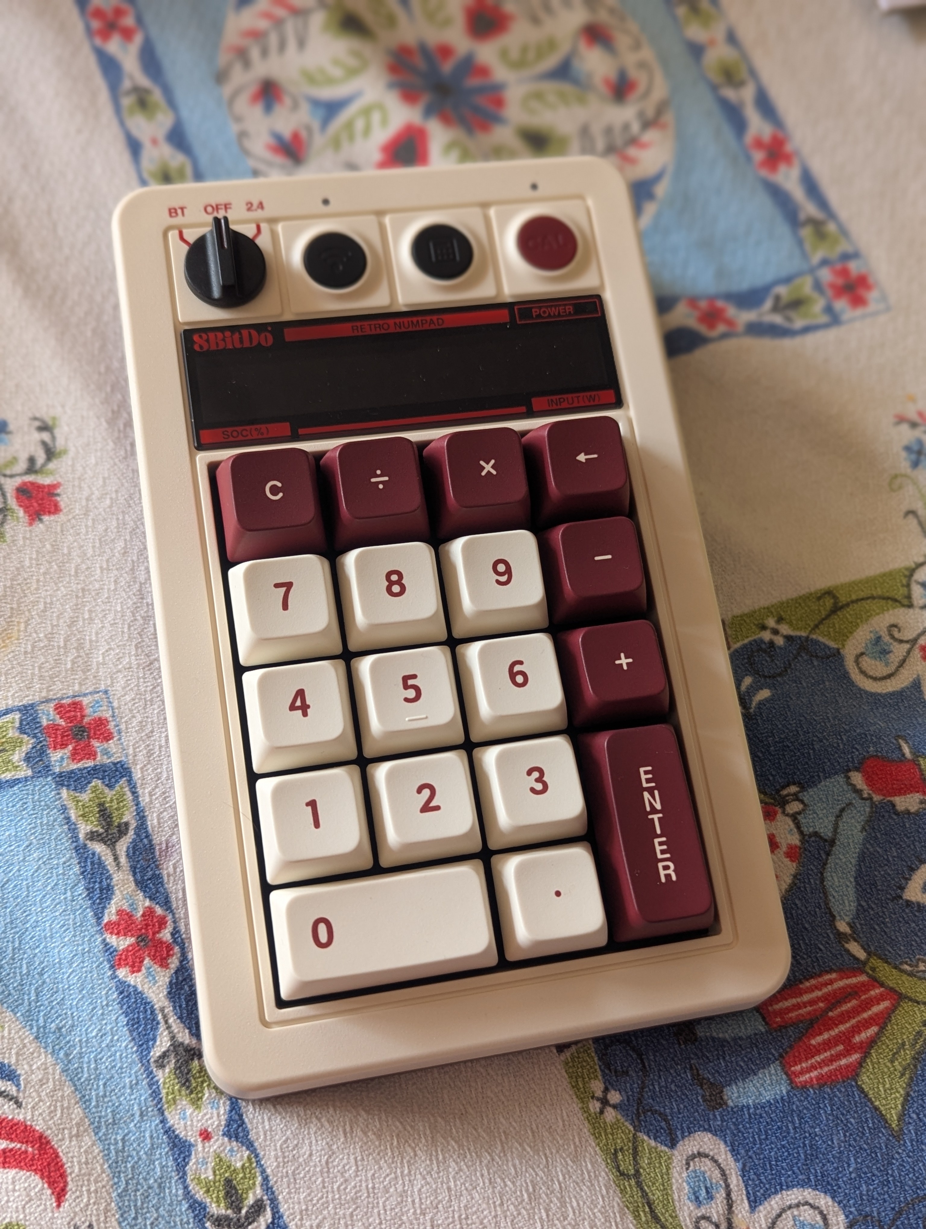 Introducing the 8bitdo Number Pad: A Gamer's Delight