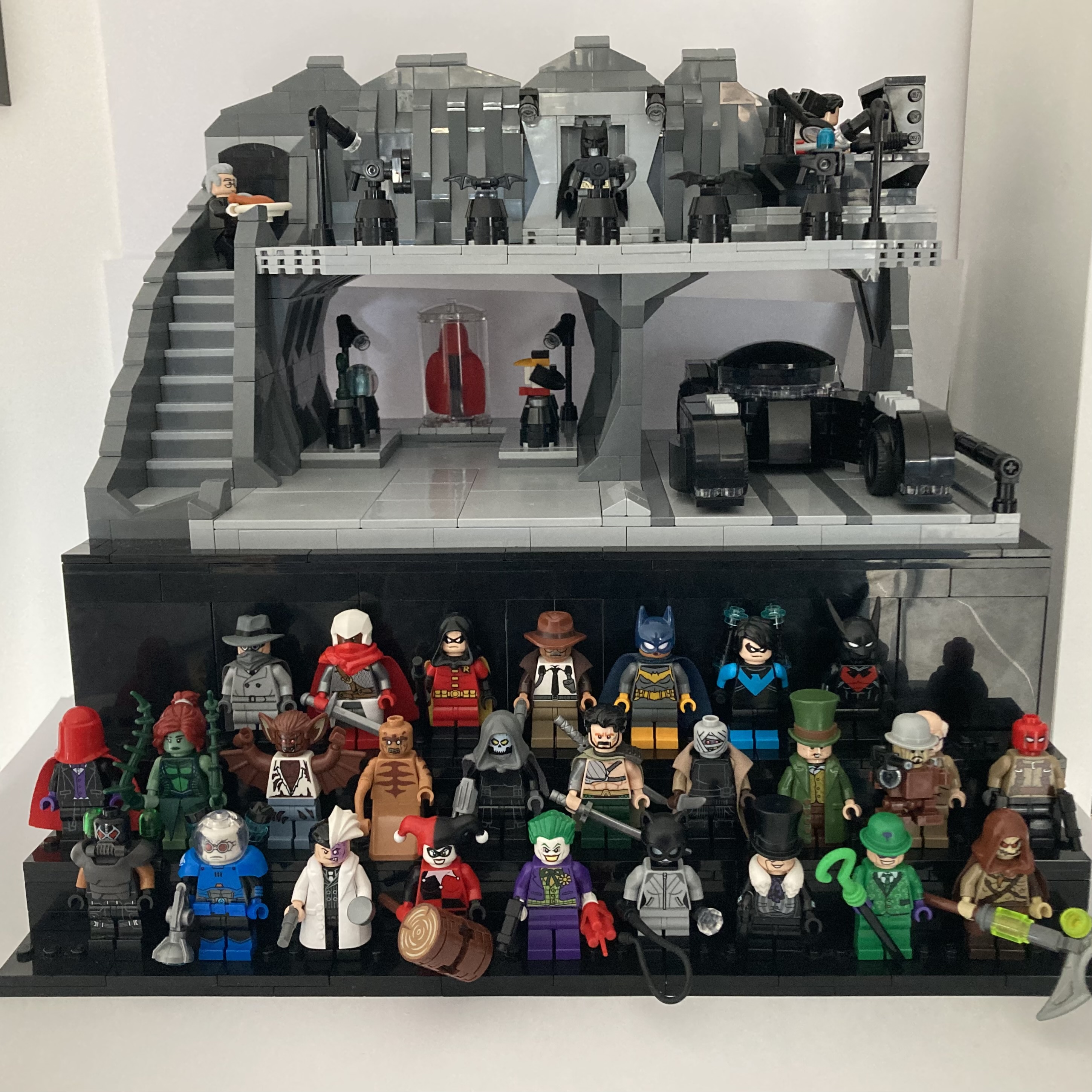 Building the Ultimate Lego Batcave: Heroes vs. Villains