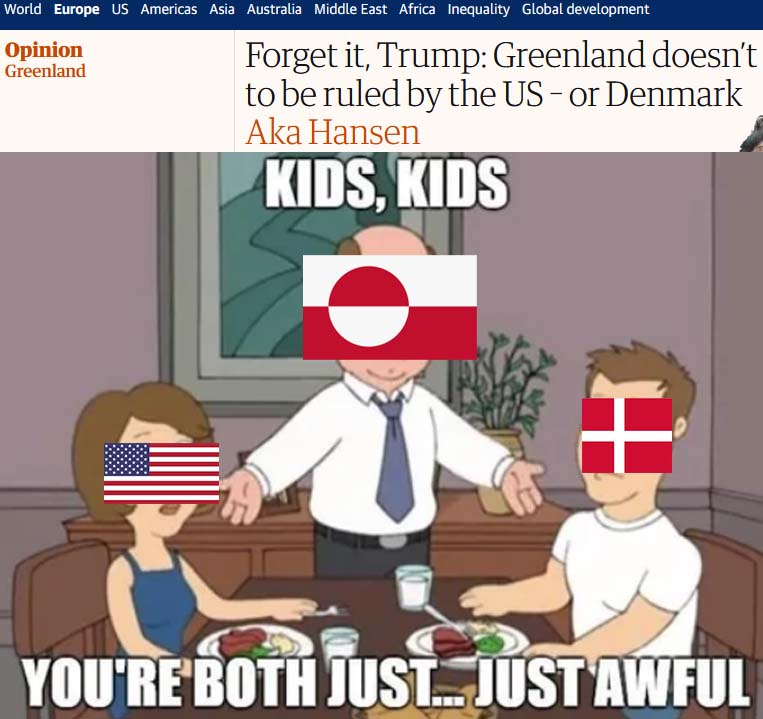 Greenland is for the Greenlanders