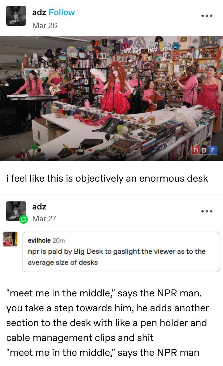 NPR's Intimate Tiny Desk Concerts