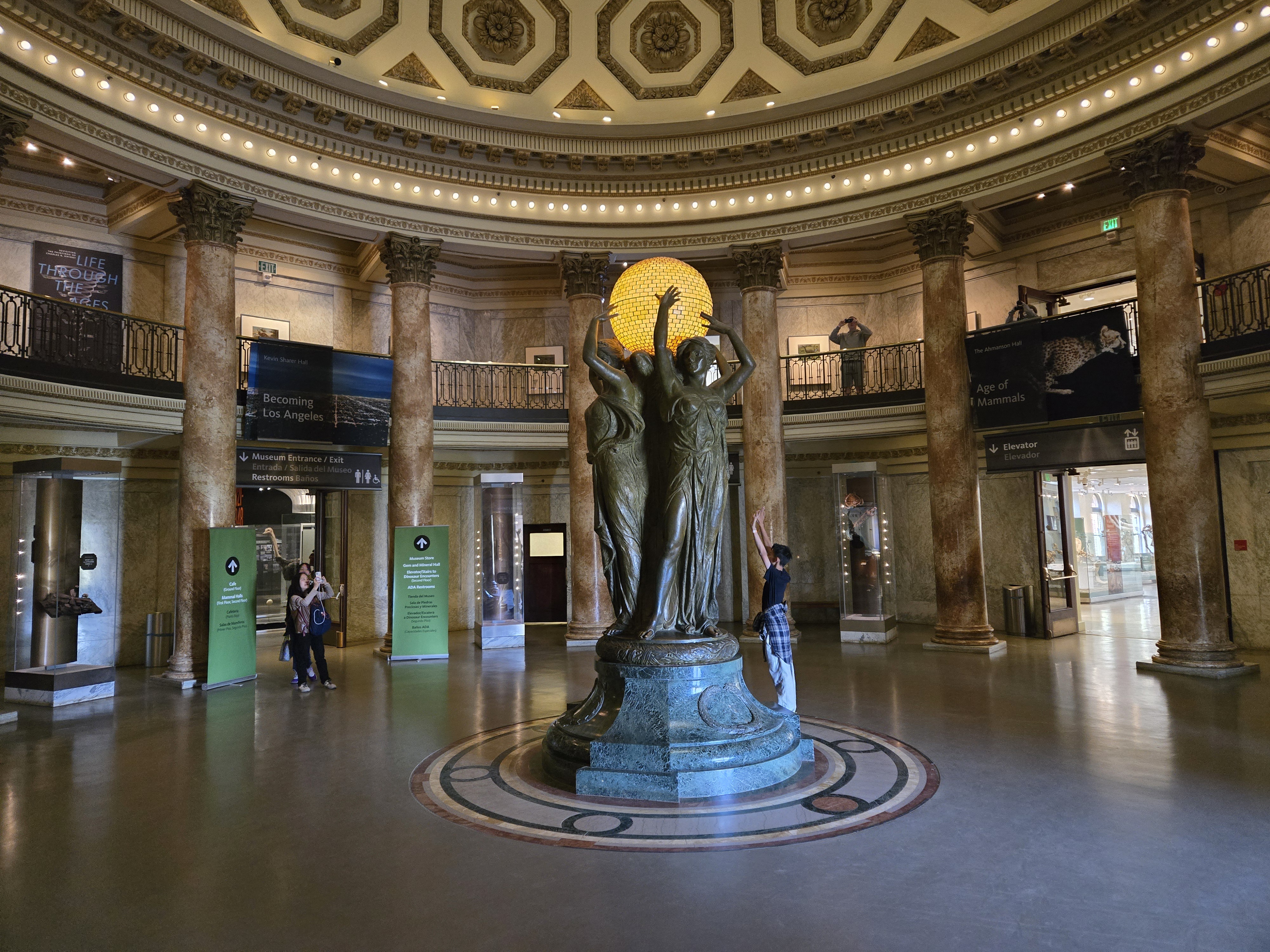 The Three Muses: A Hidden Gem in the Natural History Museum of Los Angeles