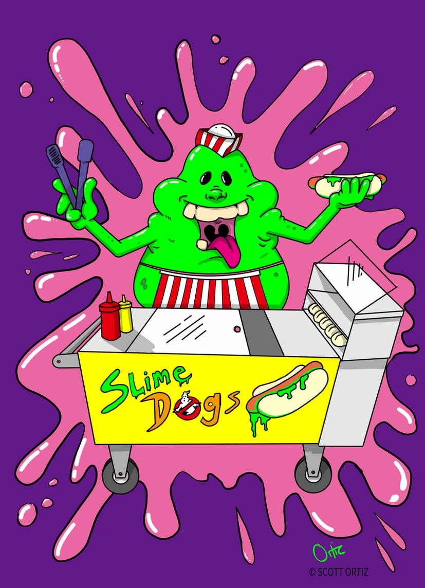 Slimer Hotdogs: A Spooky Snack Delight