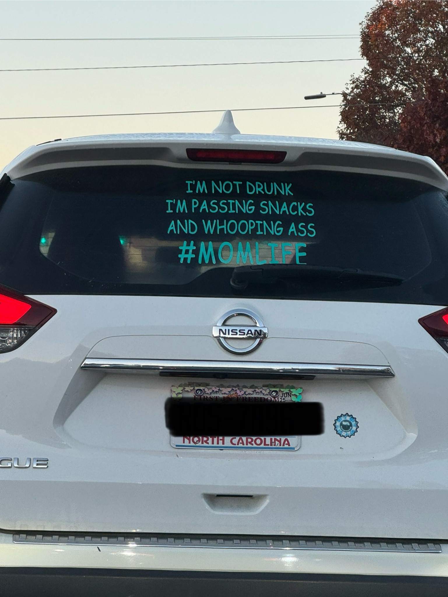 Caught this interesting sight during my morning commute!