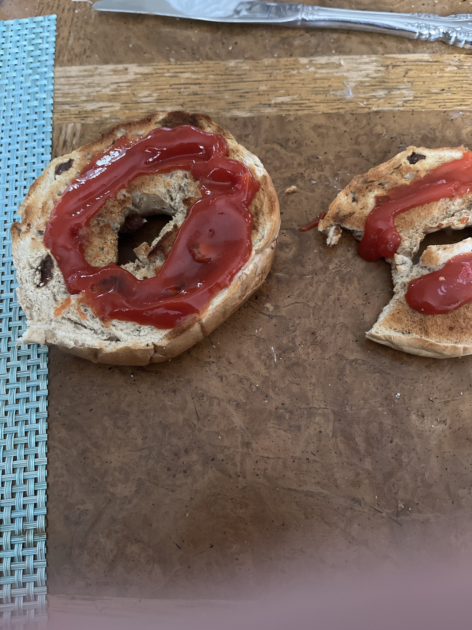 Ketchup on a Bagel? That's a Culinary Crime!