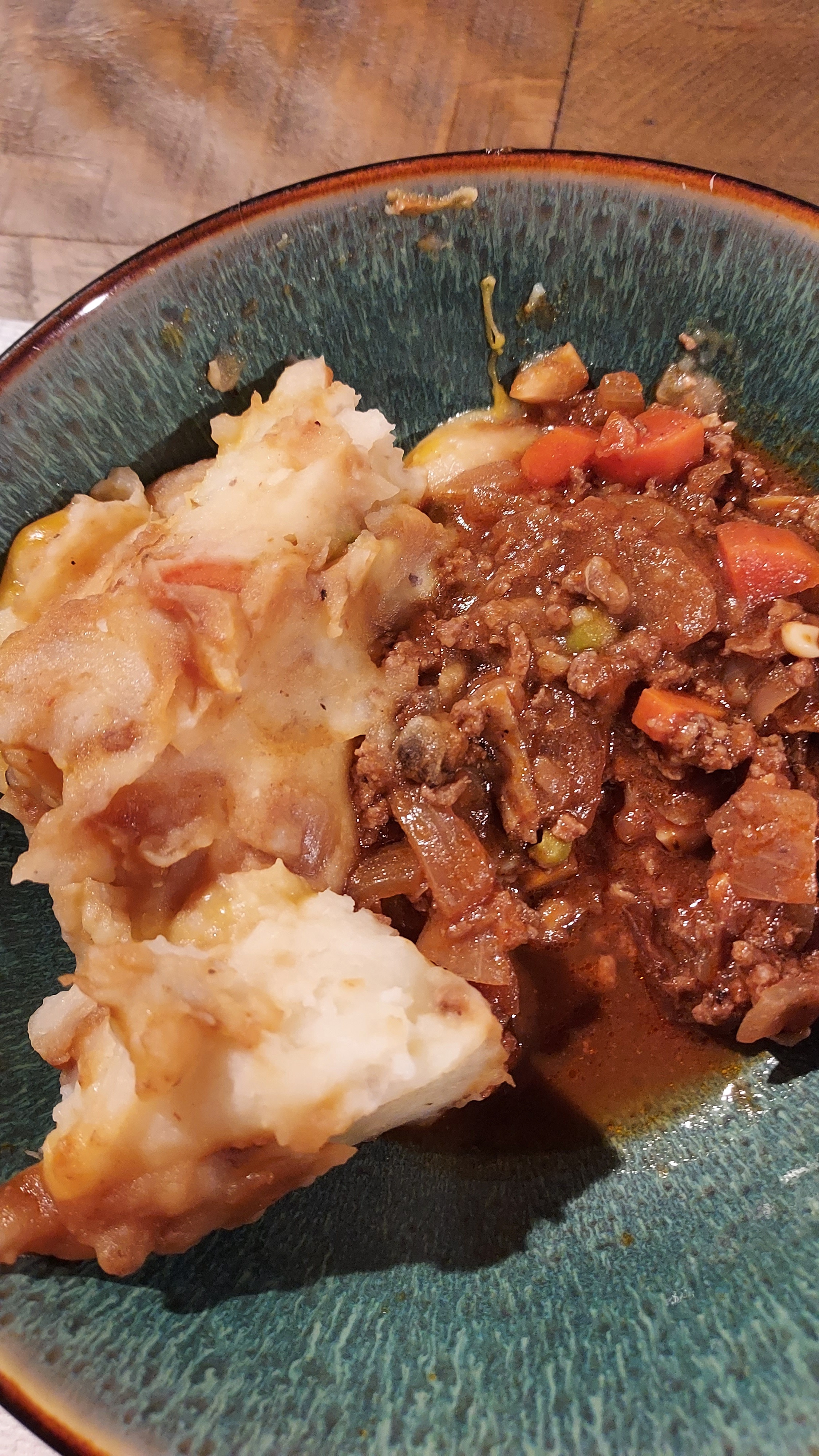 Shepherd's pie, made my way.