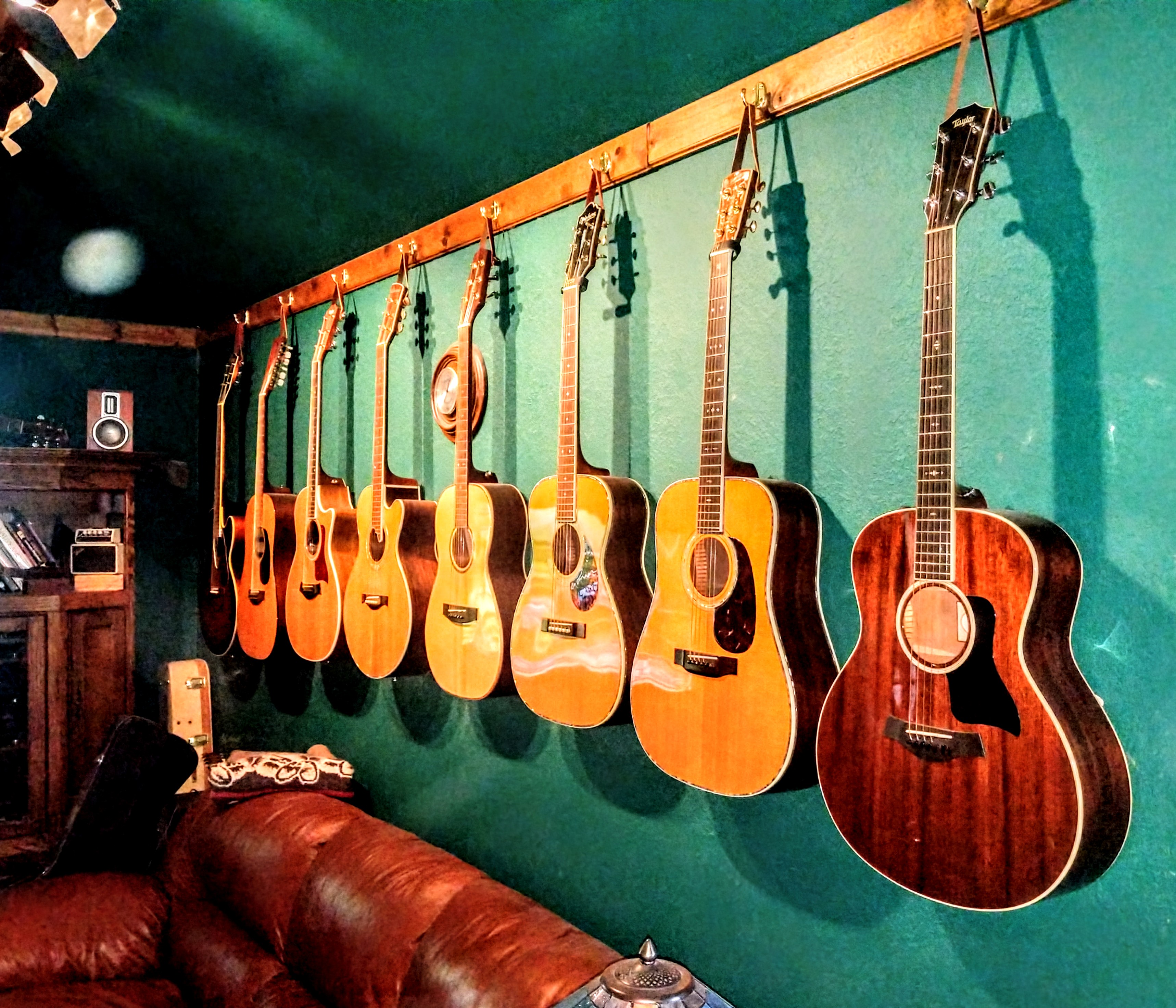 A Glimpse at Just a Few of Pop's Amazing Guitars