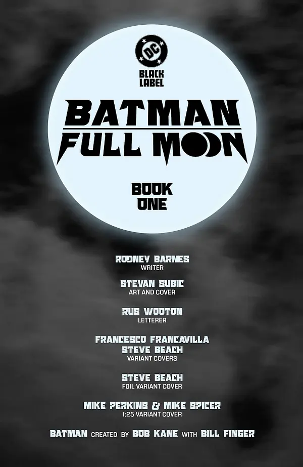 Batman is Back: The Full Moon Brings Out the Werewolves!