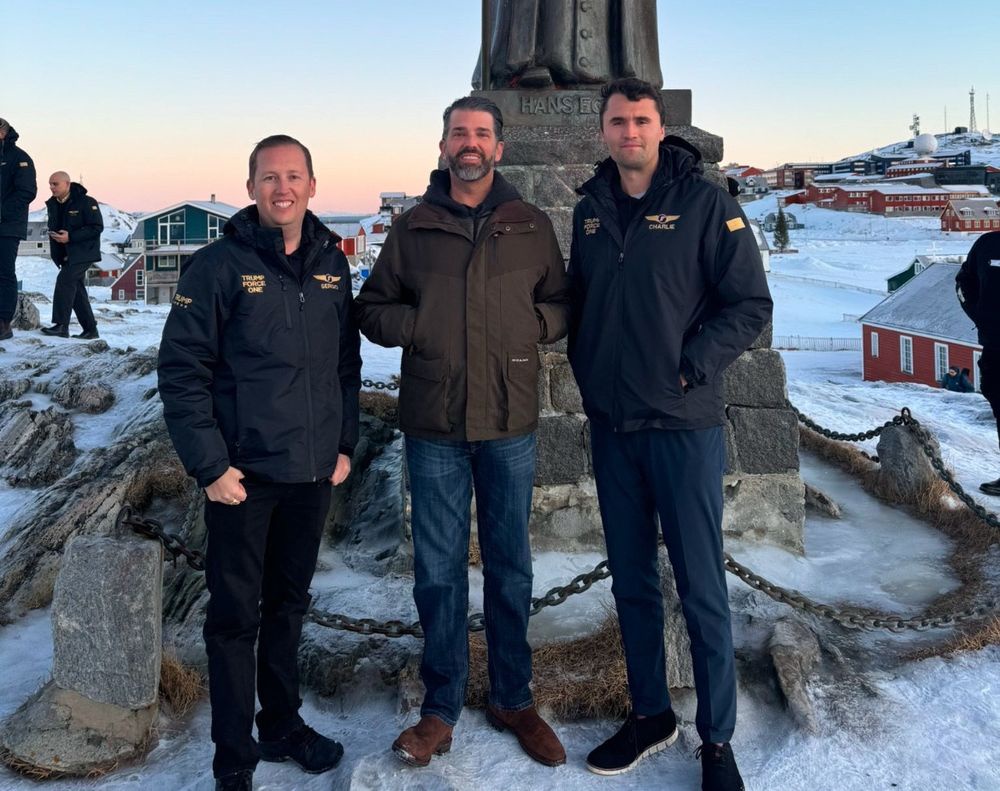 Imagine Sending Your Cocaine Son and Two Conspiracy Theorists to Greenland for a Wild Photo Op!