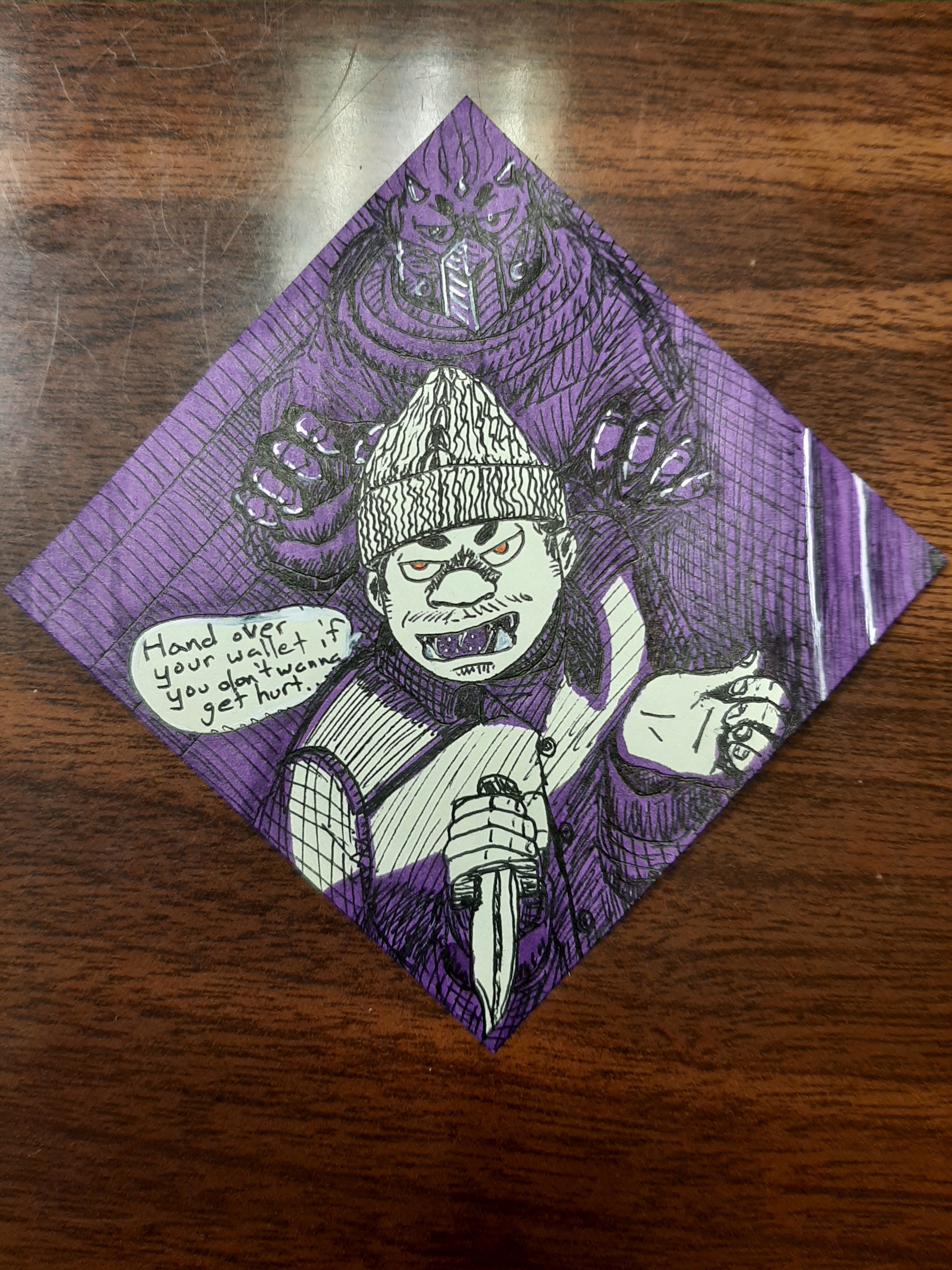 The Post-it Note Avenger Strikes Again