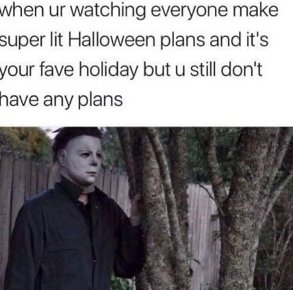 Imagine a sad and spooky day ahead