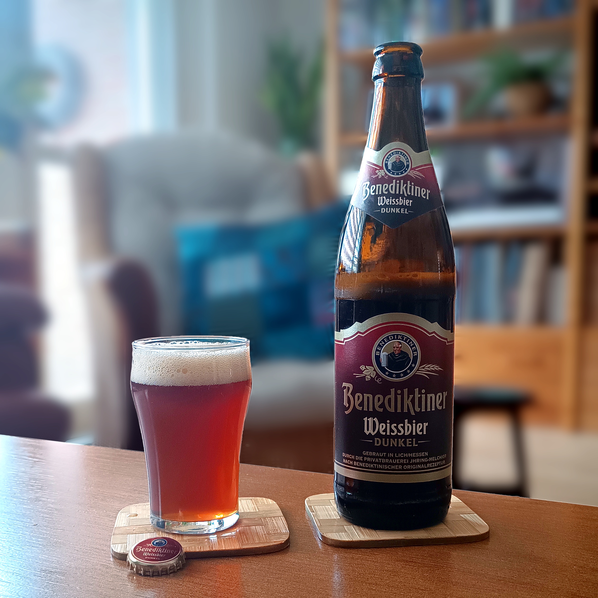 Indulging in Benediktiner Weissbier Dunkel
