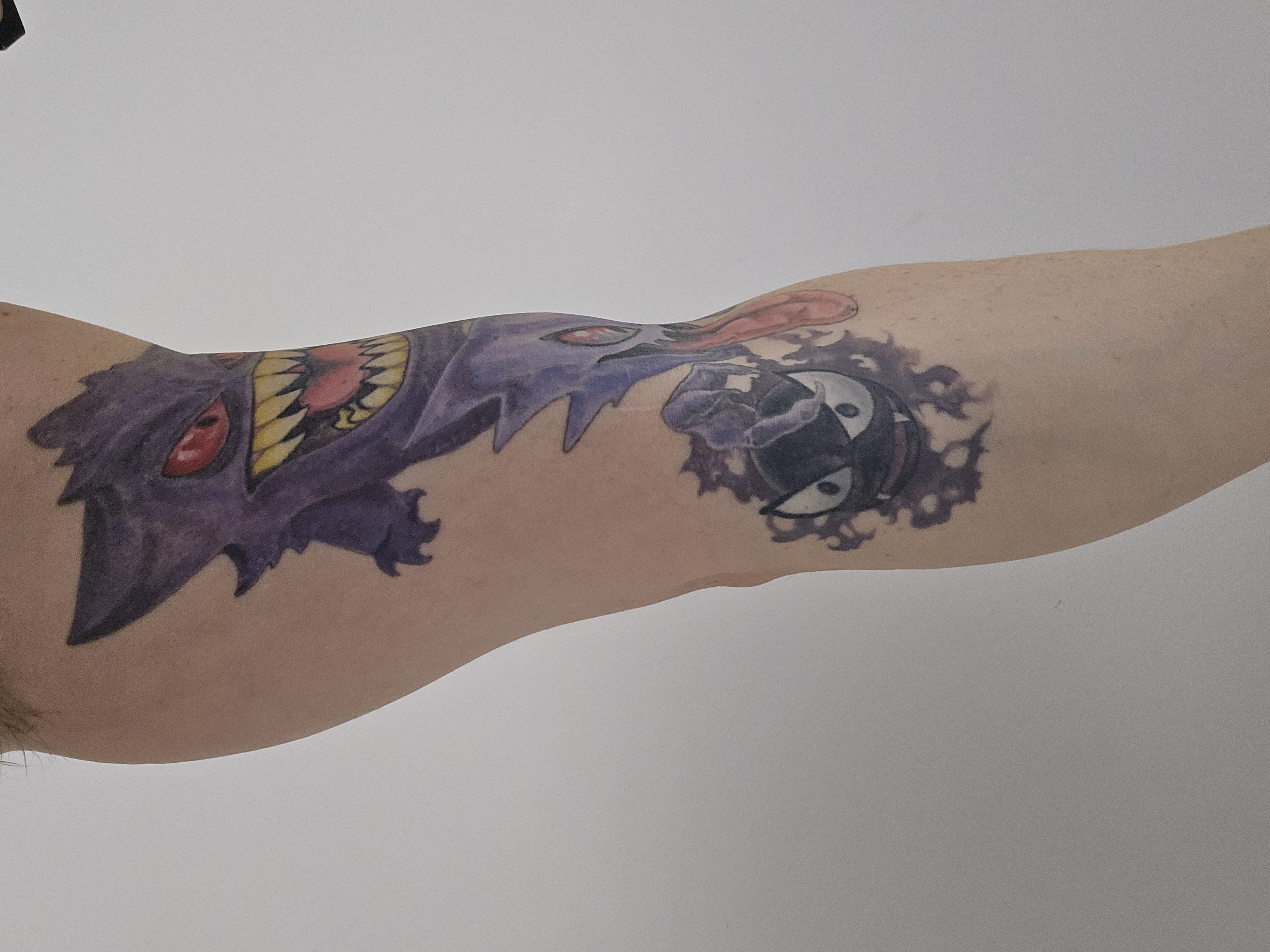 Ink and Imagination: My Gengar Tattoo Journey