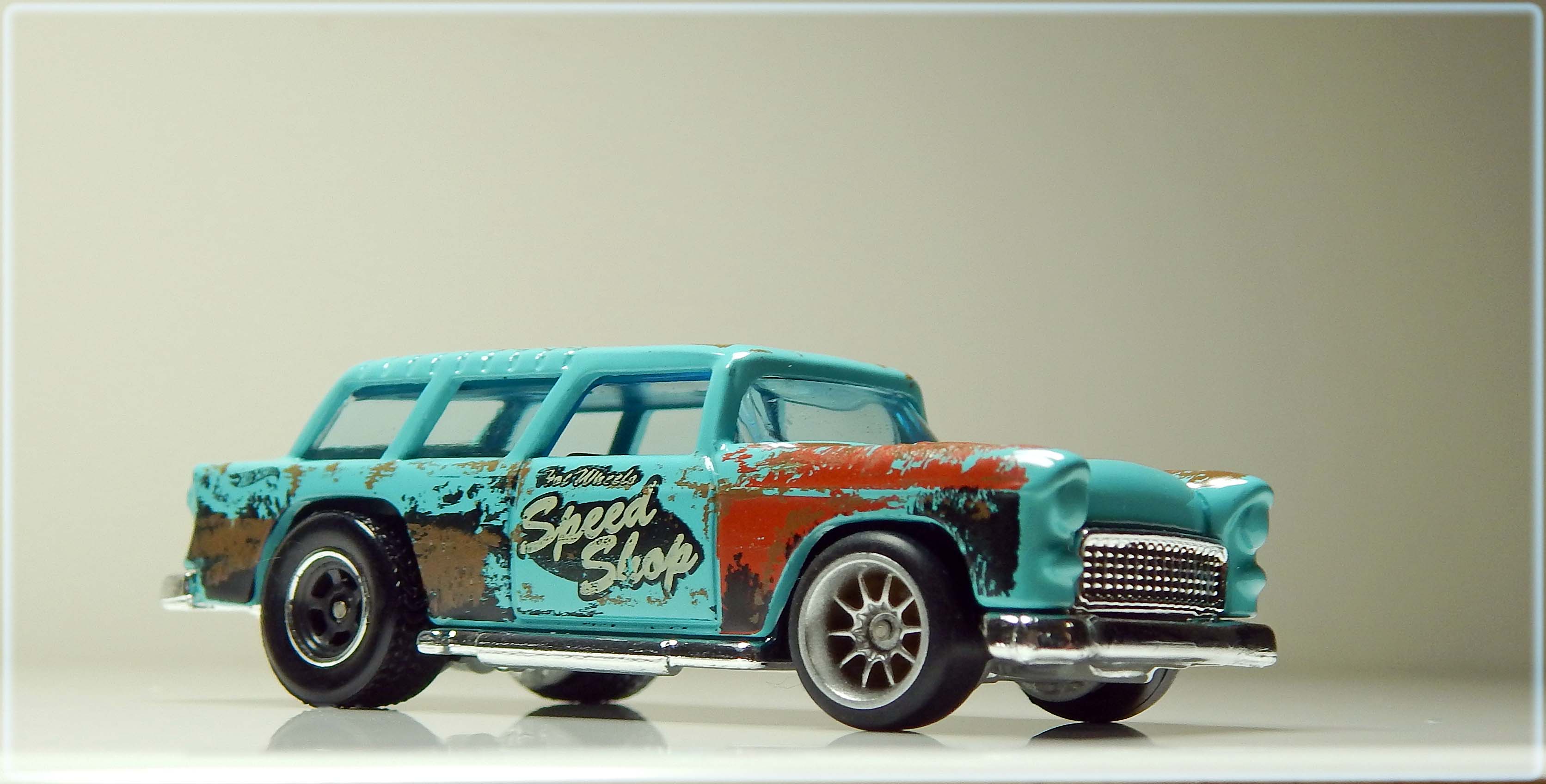 Revving Up at the Hot Wheels Speed Shop: A Look at the 55 Nomad by Chevrolet