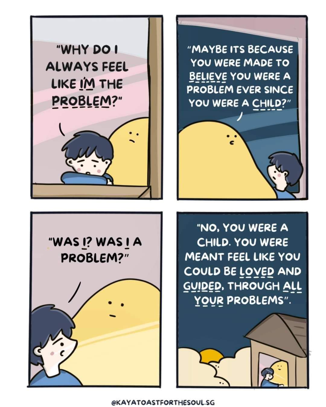 A Reminder for Everyone: You Were a Child, Not a Problem!