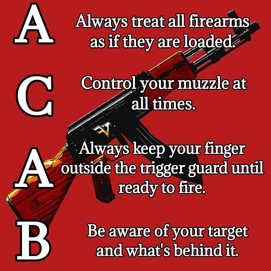 Remember, firearm safety is crucial!
