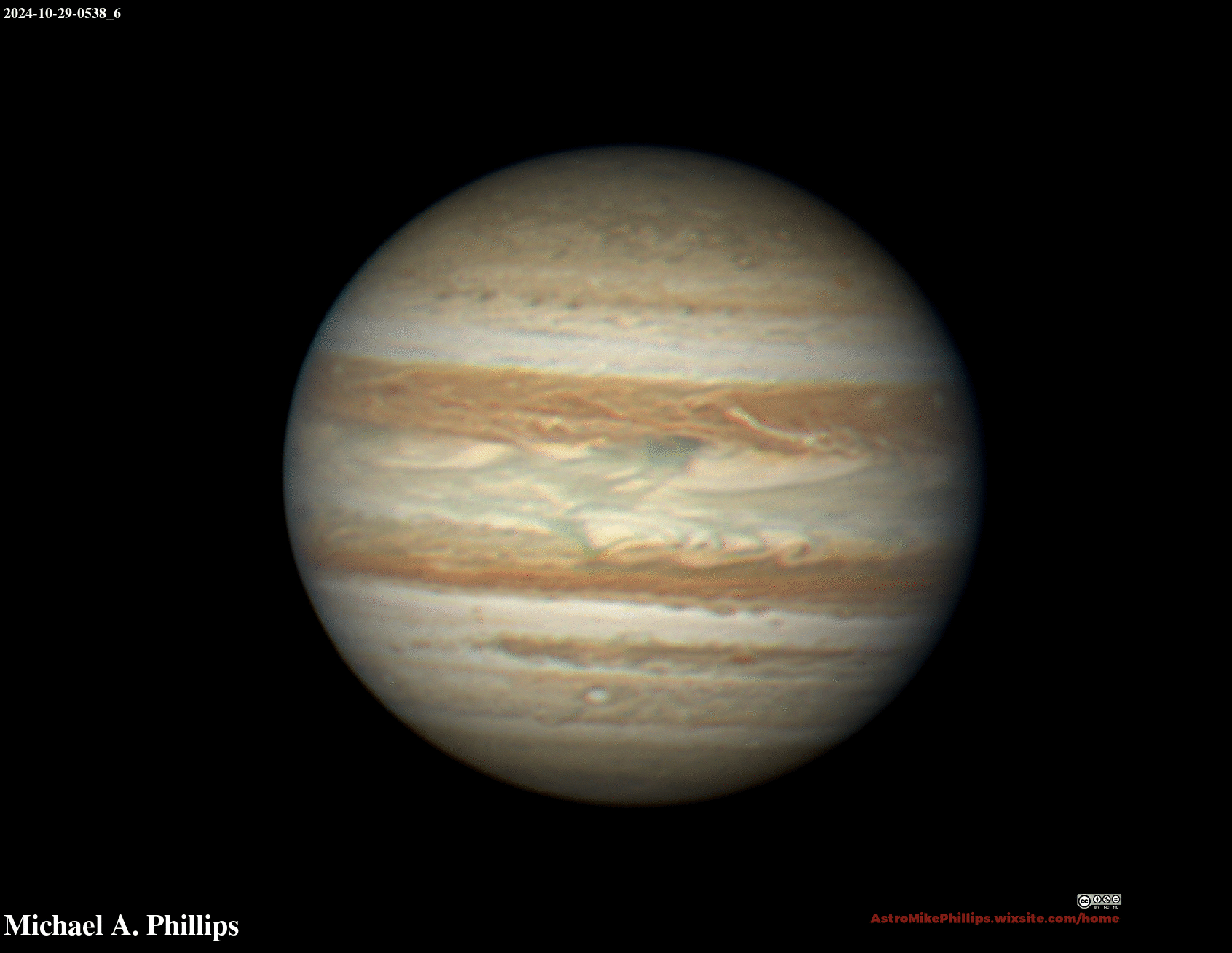 Stunning Jupiter Animation in Perfect Conditions