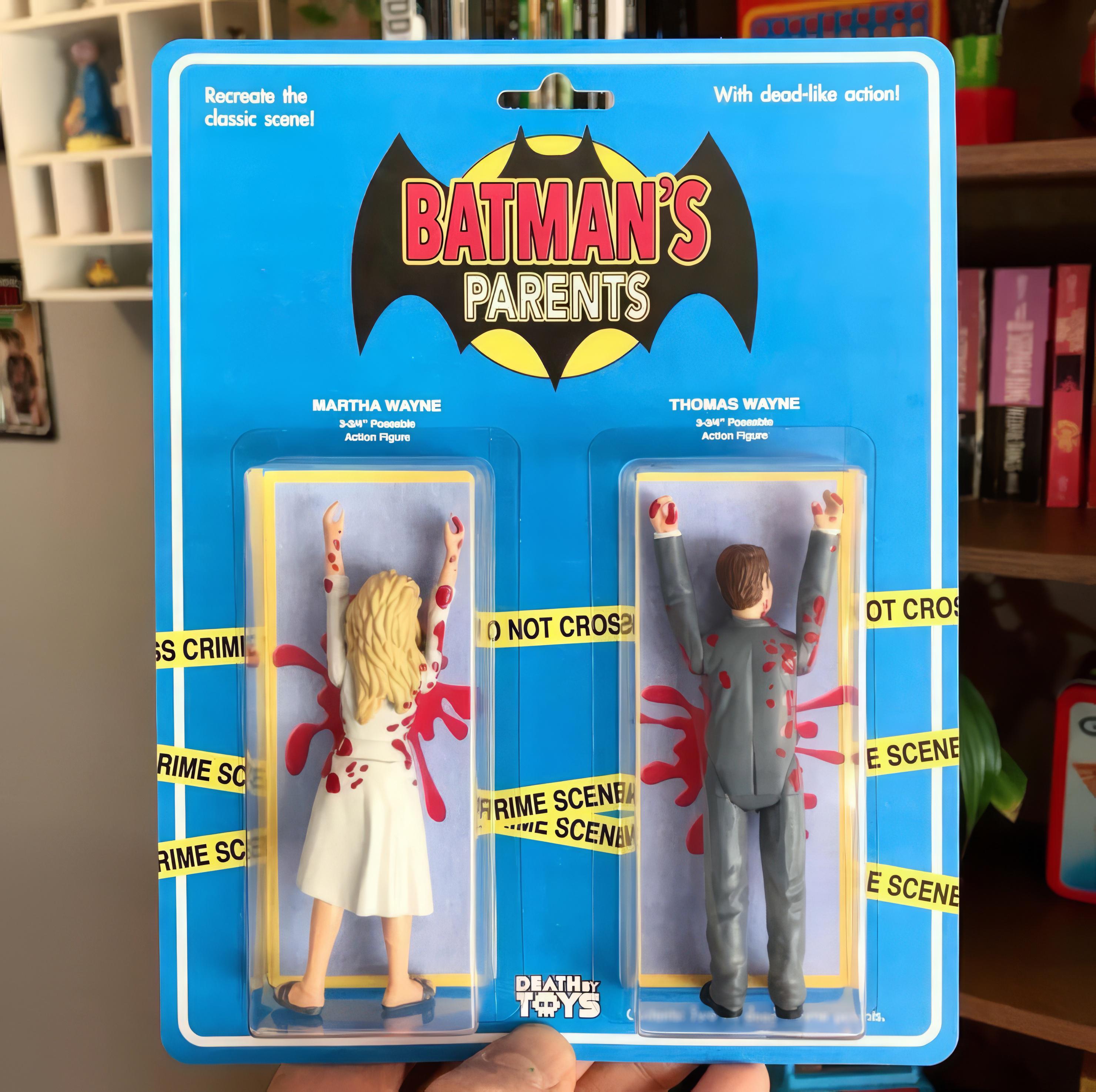 Meet Batman's Parents: Action Figures of Thomas & Martha Wayne