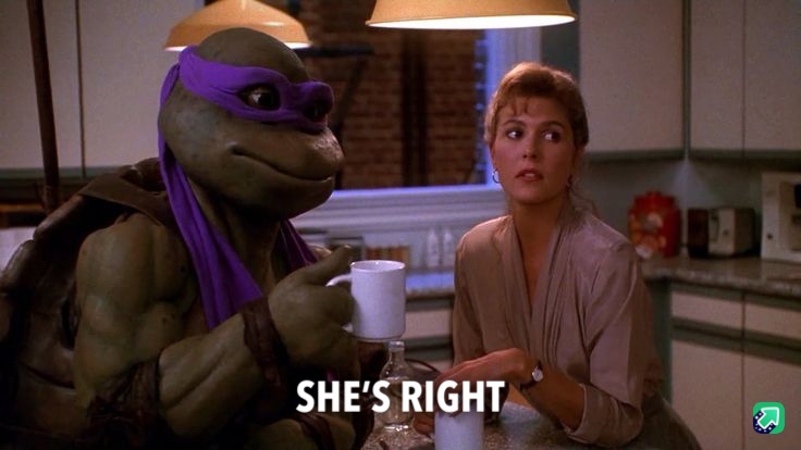 Donatello's Insight: A Quirky Take on the Quote