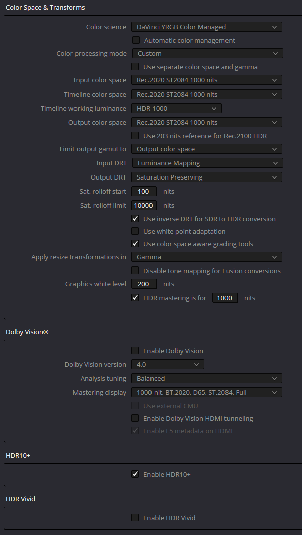 Setting Up HDR in DaVinci Resolve Studio for NVIDIA Shadowplay Clips