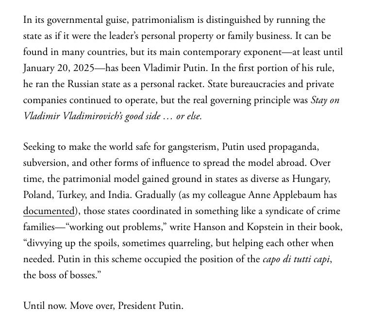 Lessons learned: What Putin imparted to Trump