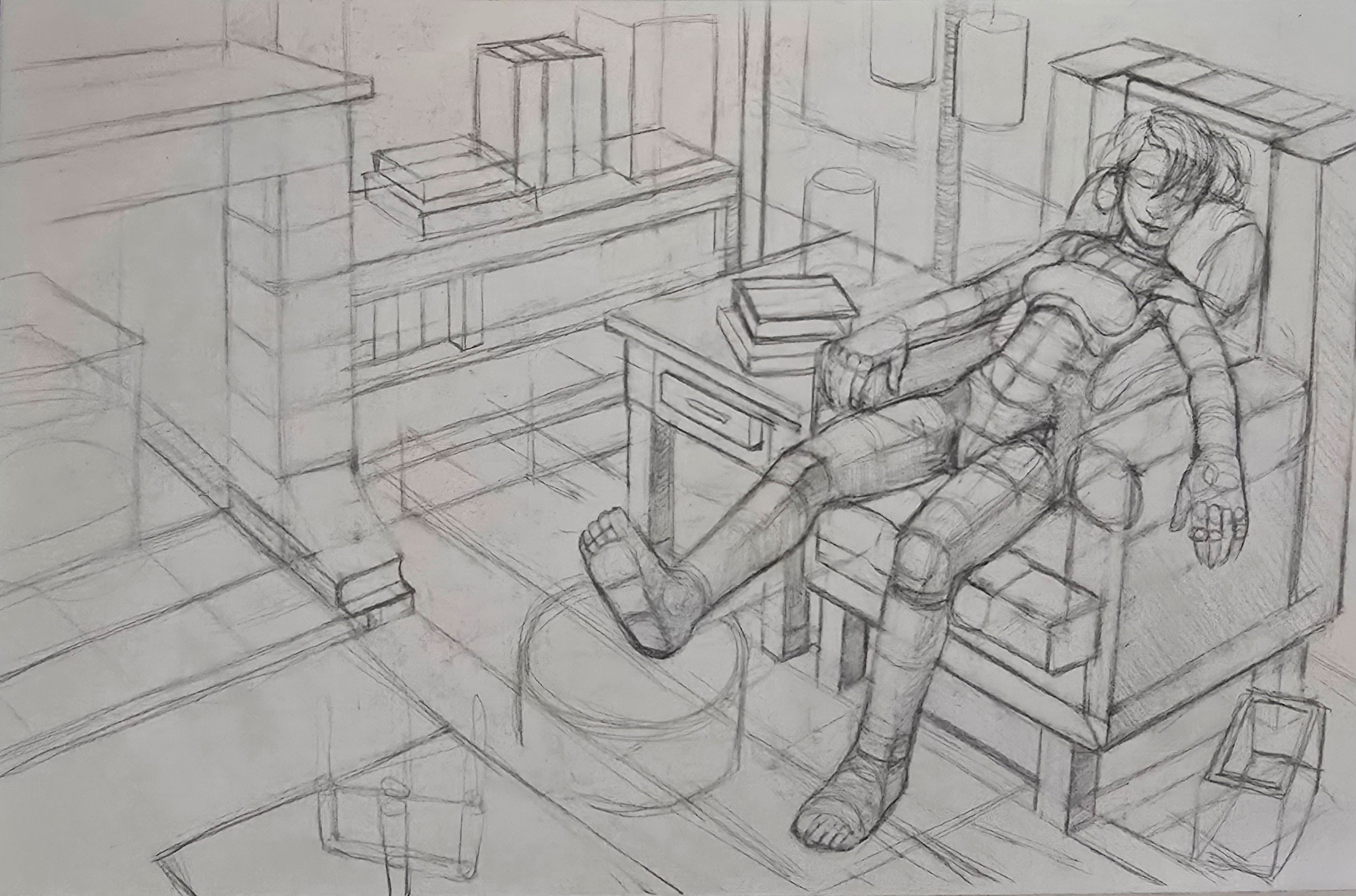 Mastering Drawing from Memory: Environment, Anatomy, and Perspective Practice